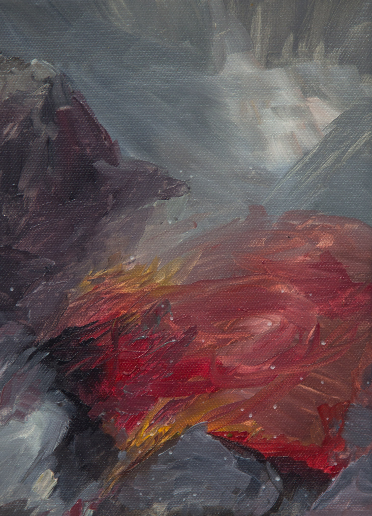 Open Ground; 18 x 24 cm; oil on canvas; 2019 