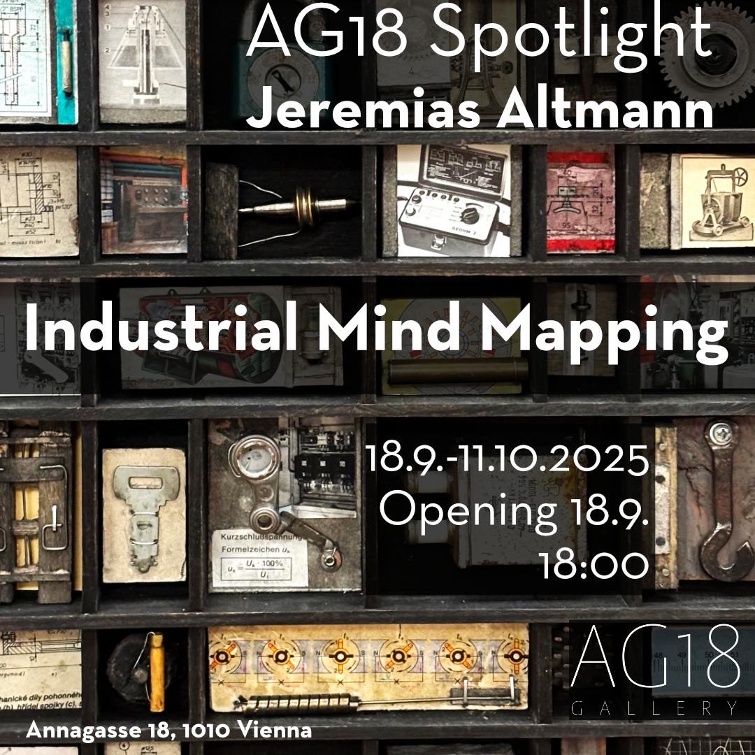 Industrial Mind Mapping from 18th of September to 11th of October 2025 / AG18, Annagasse 18, 1010 Vienna